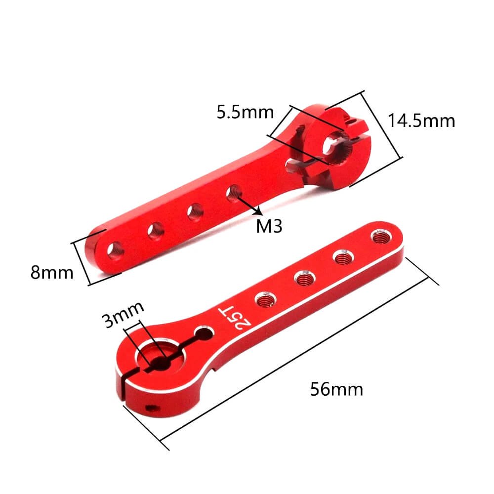 25T Aluminium RC Metal Servo Arm