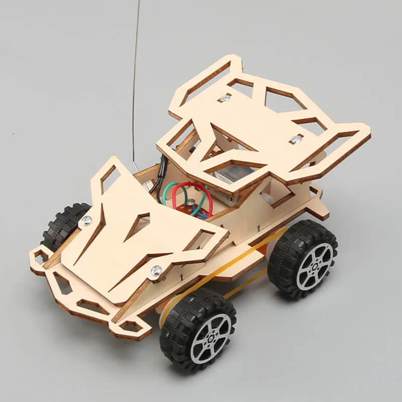 DIY Wooden Remote Control Toy Car Model kit