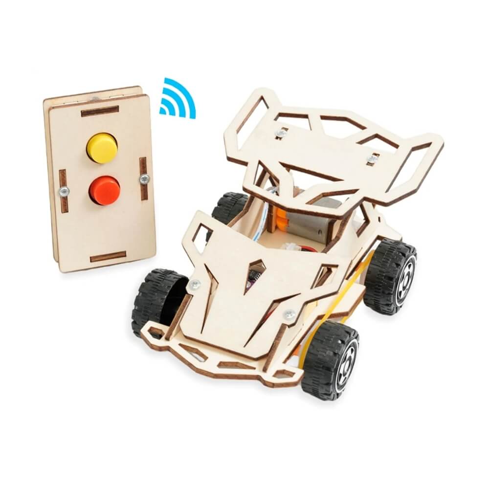 DIY Wooden Remote Control Toy Car Model kit