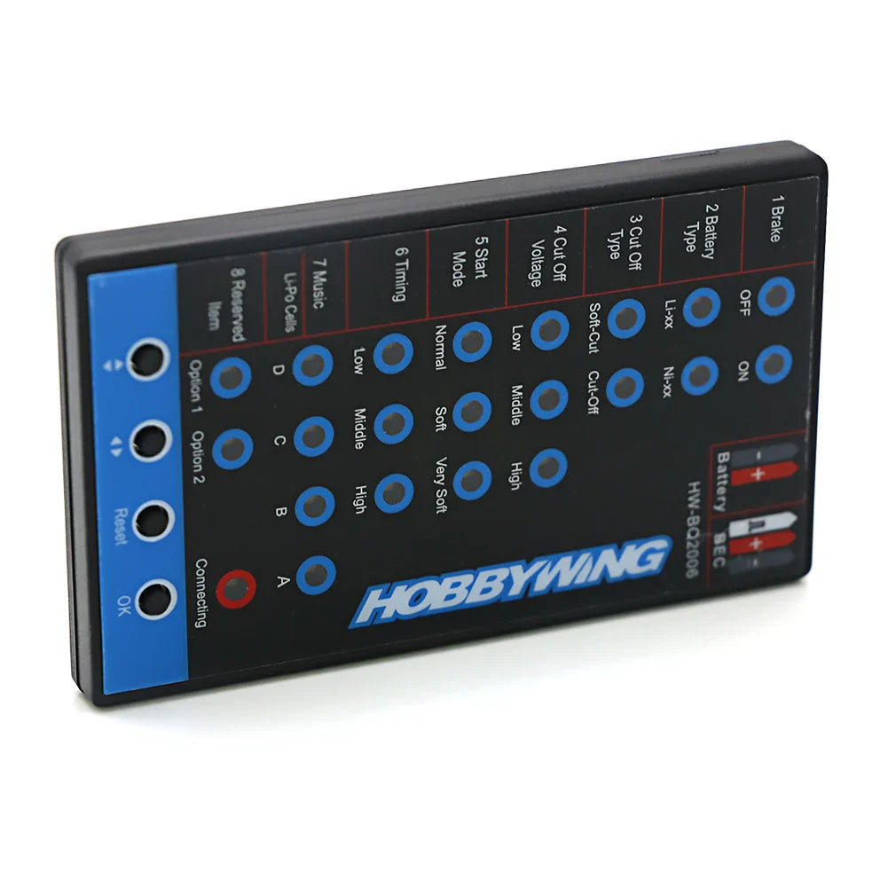 HobbyWing LED Brushless ESC Program Card