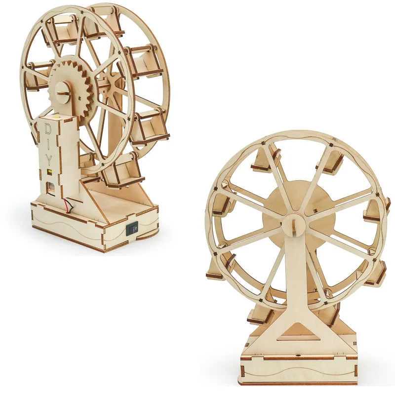 DIY Electric Ferris Wheel Puzzle Kit