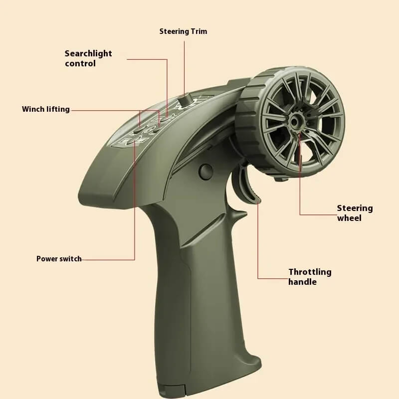 JJRC C8815 Willys MB Jeep 4WD 1/10 RC Military Rock Crawler