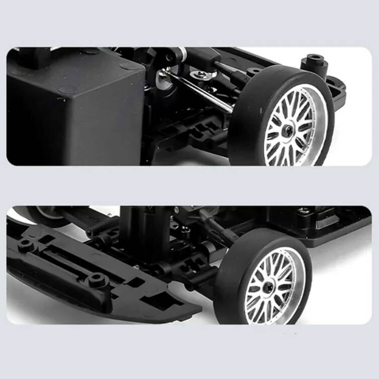 LDRC 1899 1/18 Scale RWD GTR R34 RC Drift Car with Built-in Gyro & LED Lights