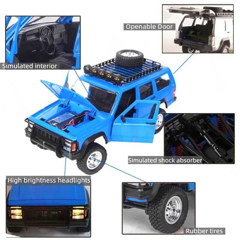 MN78 1/12 RC 4WD Rock Crawler