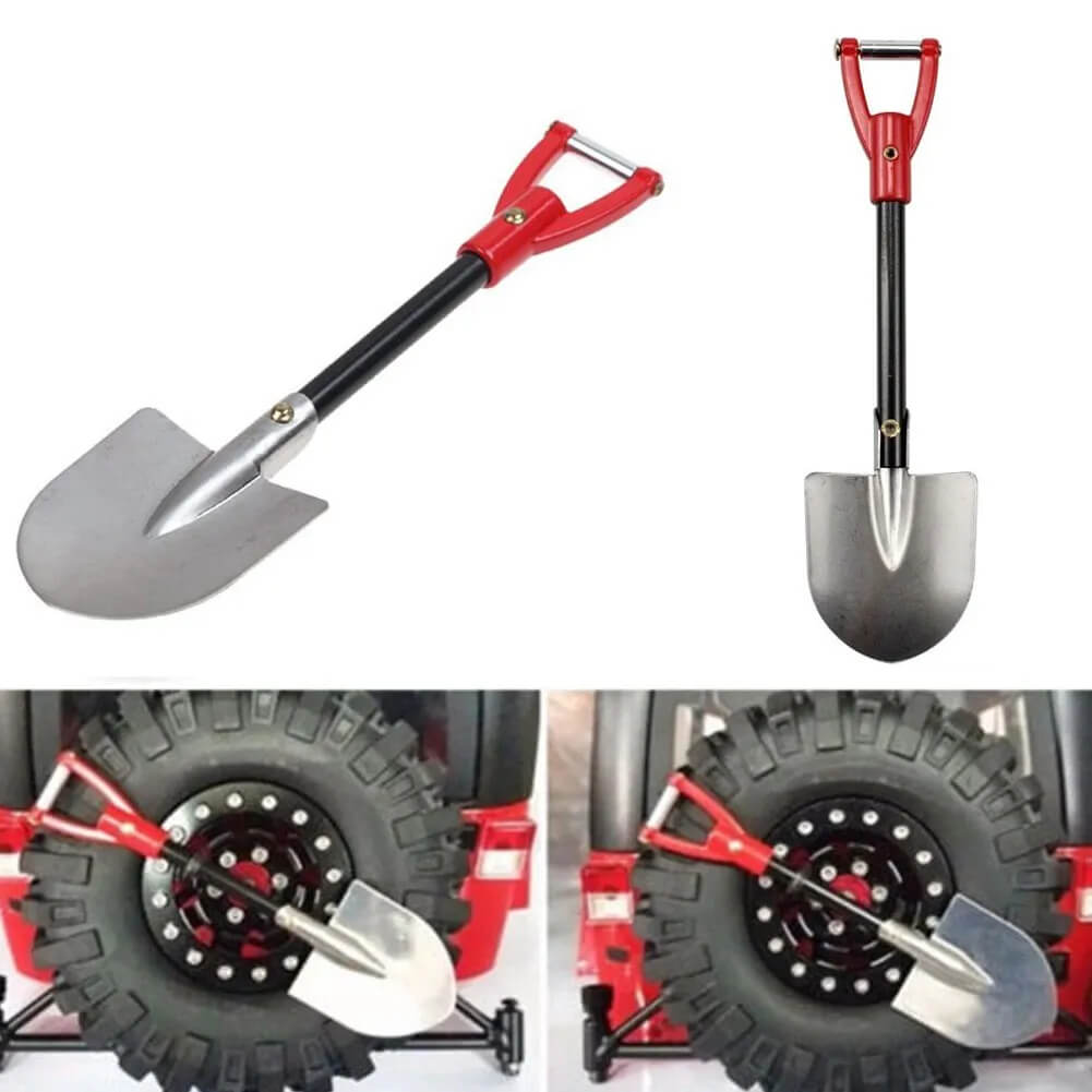 Metal Scale Shovel for 1/10 & 1/12 RC Crawlers