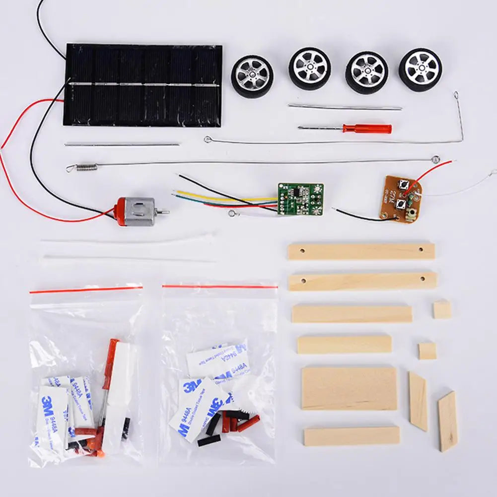 DIY Solar Electronic Car Model Kit