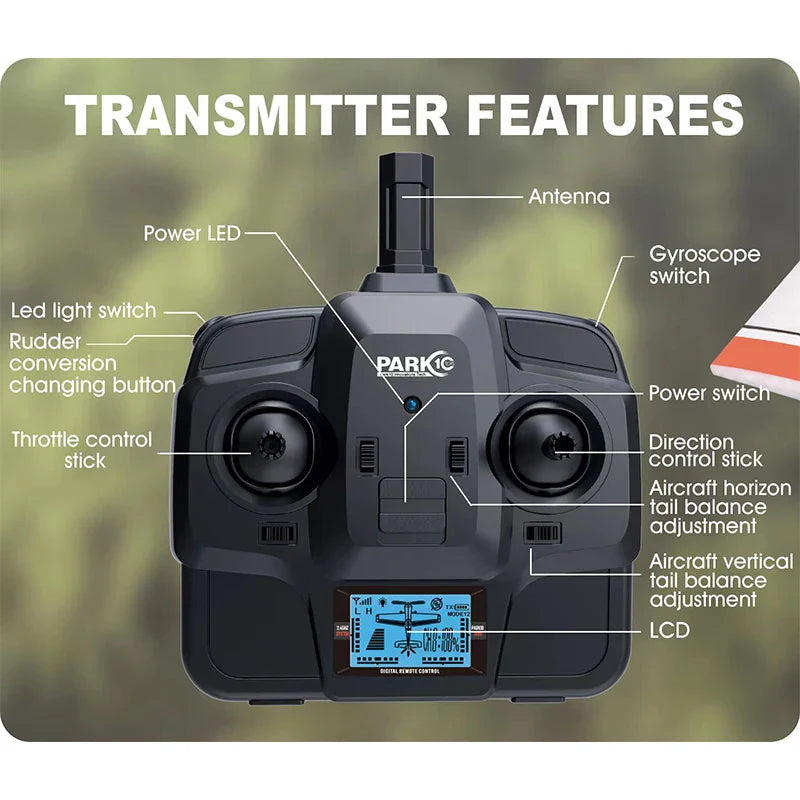 WLtoys F949 3CH 2.4G Cessna 182 RC Airplane