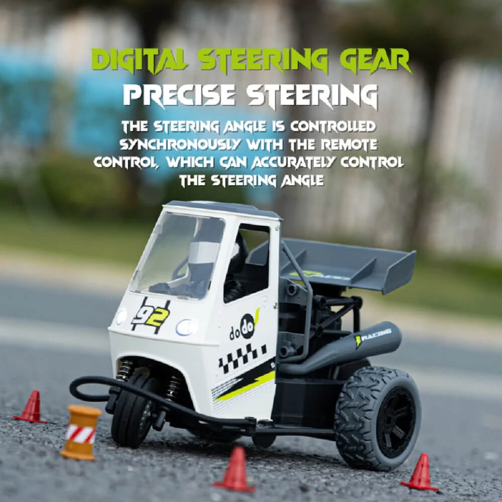 Three Wheeler 1/16 RC Car with Smoke Spray