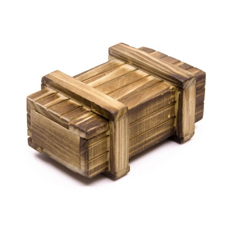 Wooden Scale Cargo Box for 1/10 & 1/12 RC Crawlers