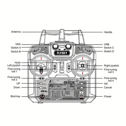 Flysky FS-i6X Transmitter Only