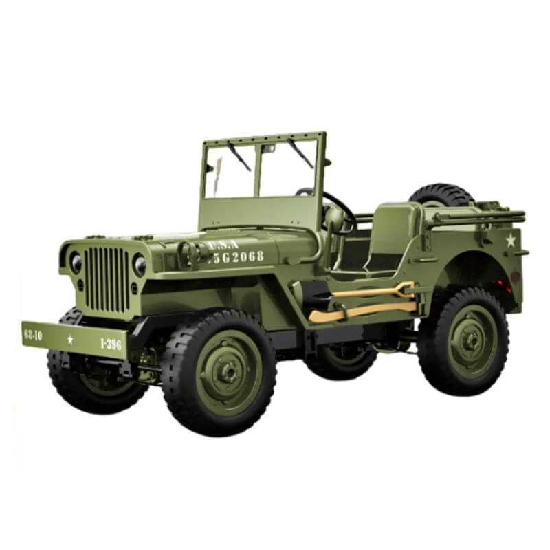 JJRC C8815 Willys MB Jeep 4WD 1/10 RC Military Rock Crawler