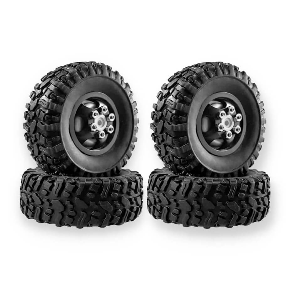 Metal Upgraded Hub Wheels for MN82 LC79 & MN78 RC Crawlers