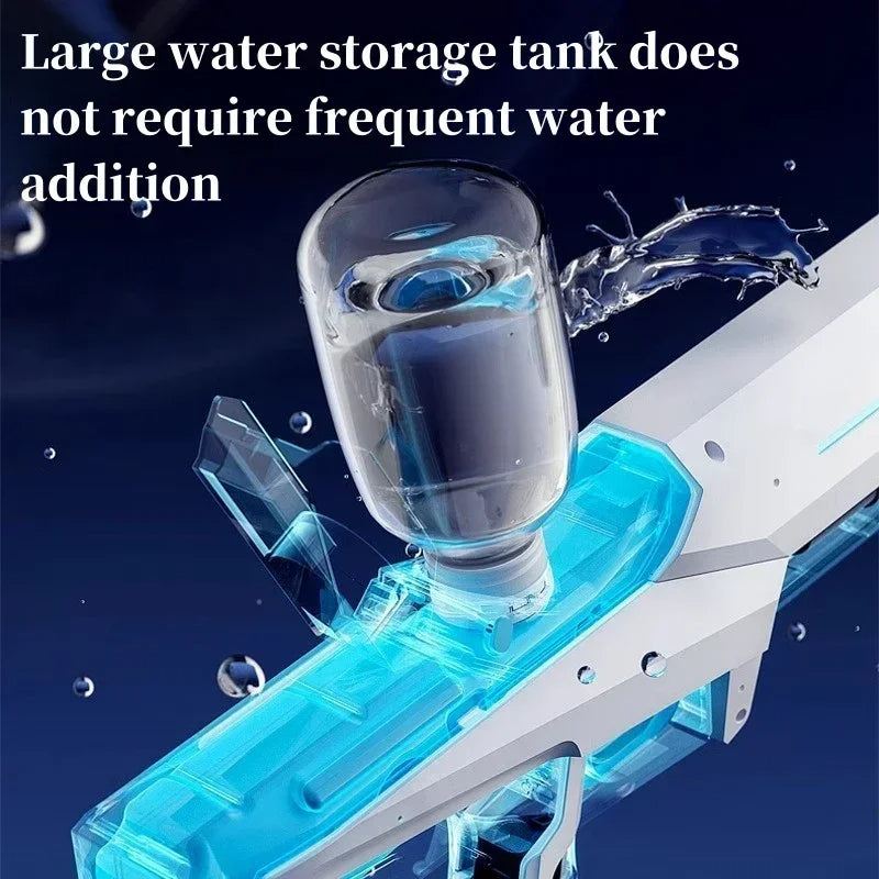 Pulse Electric Continuous Water Gun with Automatic Water Absorption