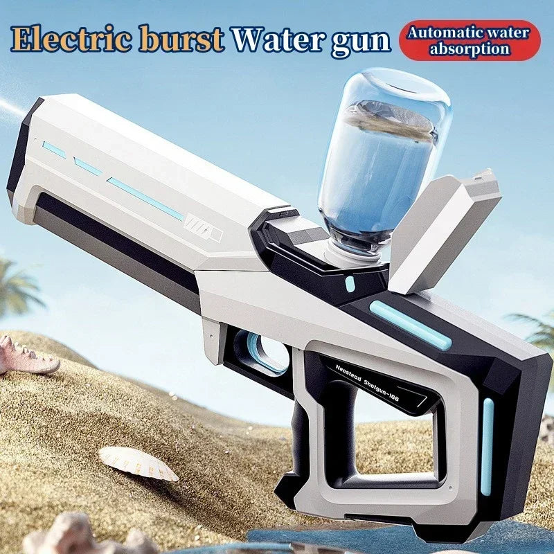 Pulse Electric Continuous Water Gun with Automatic Water Absorption