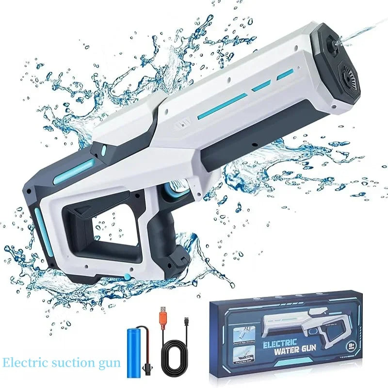 Pulse Electric Continuous Water Gun with Automatic Water Absorption