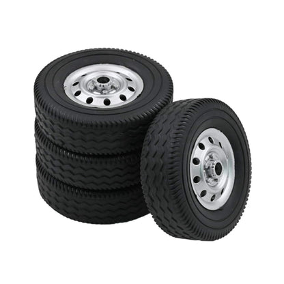 Replacement Wheels Tires for 1/10 WPL D12 RC Drift Truck