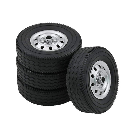 Replacement Wheels Tires for 1/10 WPL D12 RC Drift Truck