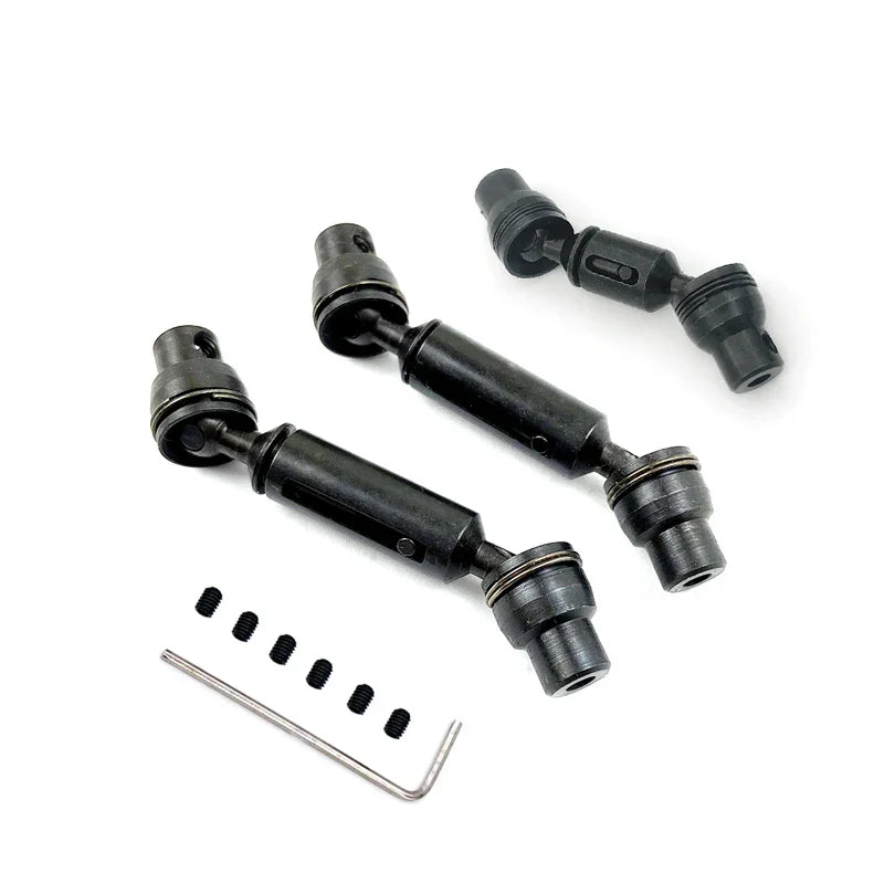 3x Metal Drive Shaft for WPL JJRC & MN 6WD RC Rock Crawlers