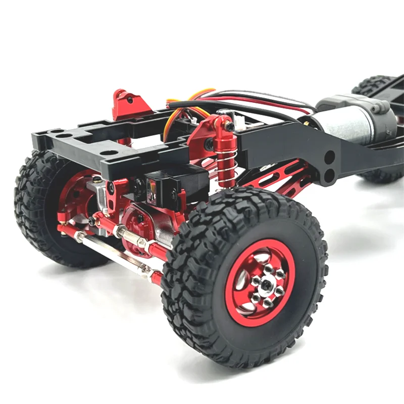 Front & Rear Metal Upgrade Assembly Kit for MN Model LC79 MN82 MN78 RC Crawler