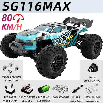 SG116 MAX 1/16 80Km/h 4WD RC Racing Off-Road Drift Car