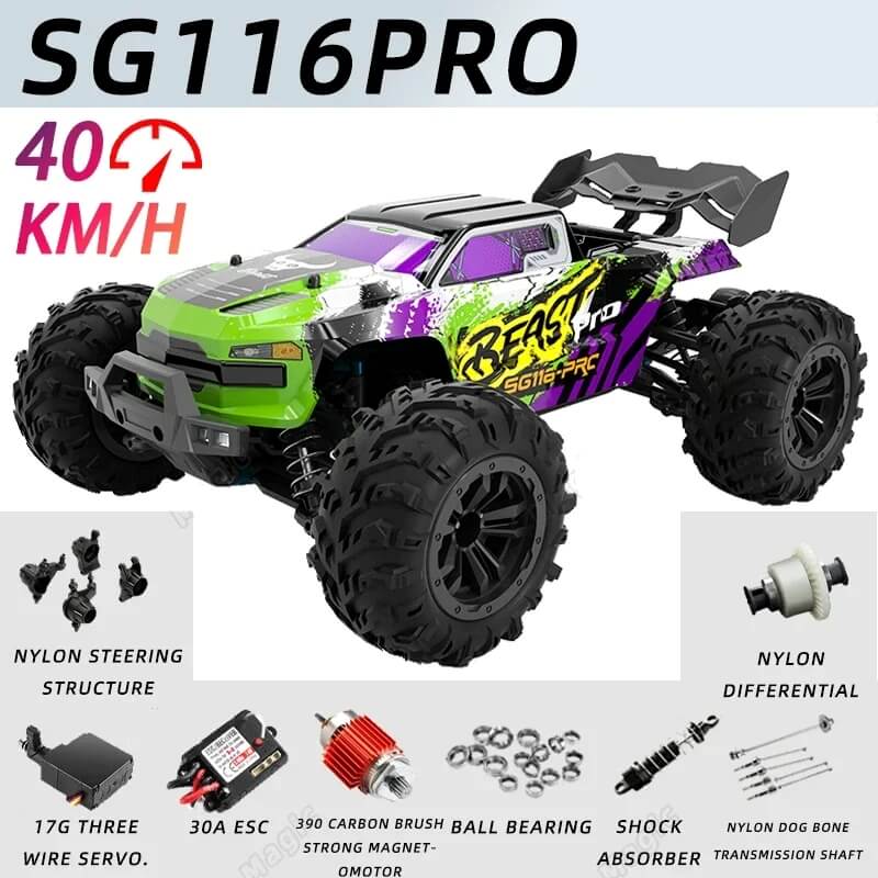 SG116 PRO 1/16 40Km/h 4WD RC Racing Off-Road Drift Car