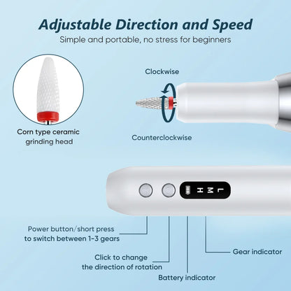 5 in 1 Electric Mini Nail Machine