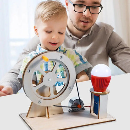 DIY Hand Crank Generator Science Experiment Kit