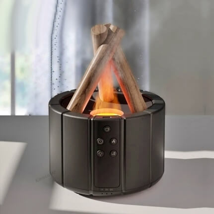Simulated Bonfire Flame Aroma Diffuser Air Humidifier