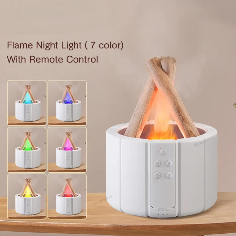 Simulated Bonfire Flame Aroma Diffuser Air Humidifier