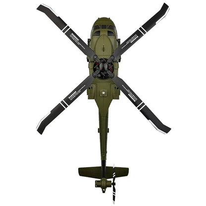 Wltoys K170 2.4G 4CH 6-Axis Gyro Military RC Helicopter